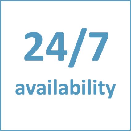 availability 24/7