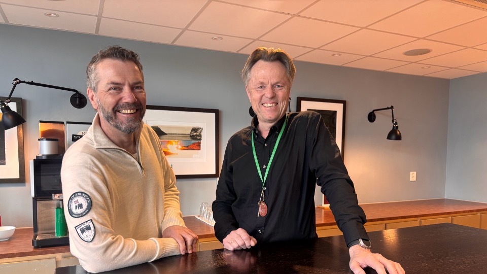 Fra venstre Lars Erik Domaas og Kjetil Vik. Foto: Caroline Rysstad Fra venstre Lars Erik Domaas og Kjetil Vik. Foto: Caroline Rysstad